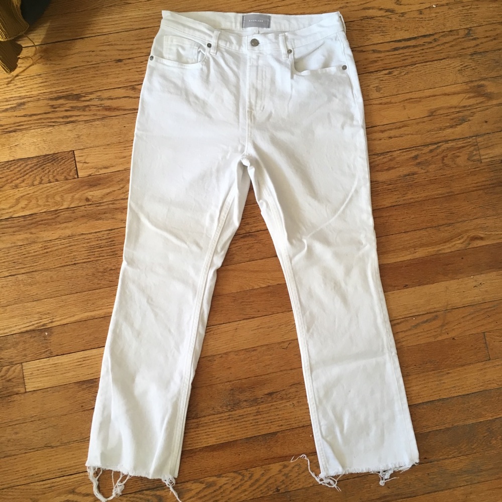 Everlane Kick Crop Jeans Bone size 29